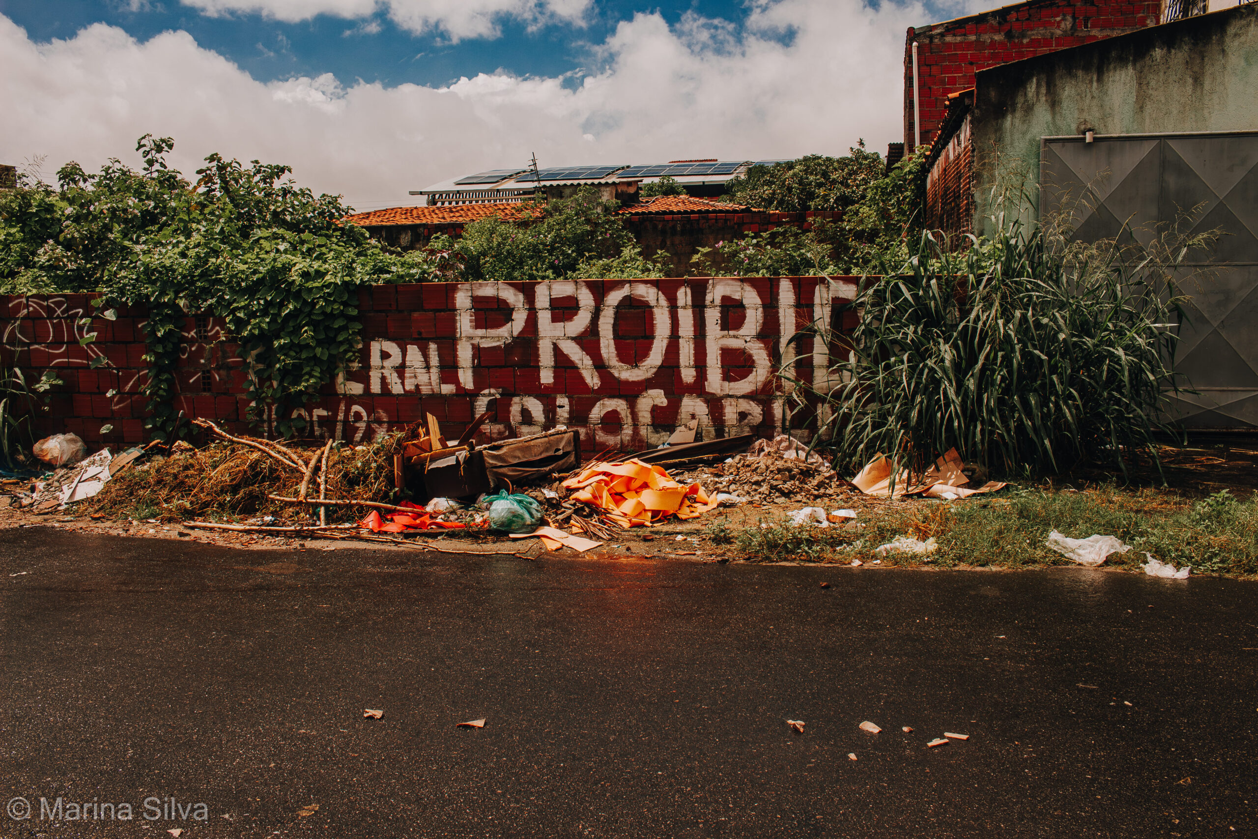 Proibido colocar lixo: Marina, 2025